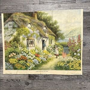 Charming Cottage Garden Art Print